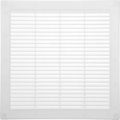 Vista 31 de Vent Systems 3 x 3 pulgadas (dimensiones de apertura) - Cubierta de ventilación de plástico blanco Soffit - Rejilla de ventilación cuadrada plana