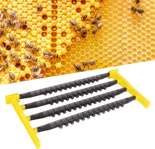 Vista 2 de Pilipane Beekeeping Queen Cell - Soporte para vasos de celda Queen para abejas