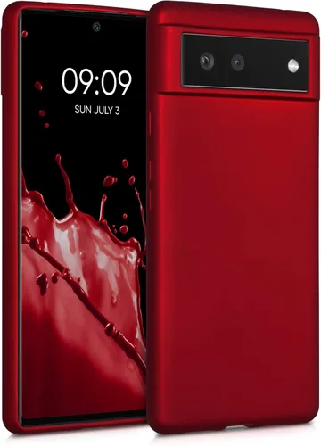 Vista 27 de kwmobile Funda compatible con Google Pixel 6 - Funda protectora de silicona TPU suave y delgada - Piedra antigua