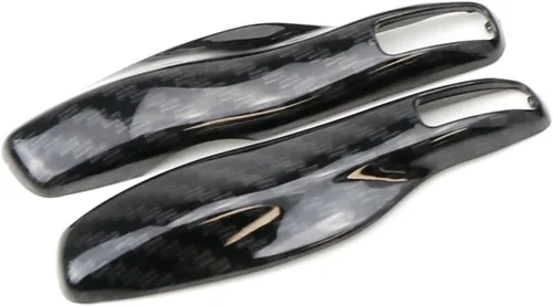 Funda de protección para llave remota de plástico duro con patrón de fibra de carbono brillante para Porsche Cayman Cayenne Carrera 911 / 997