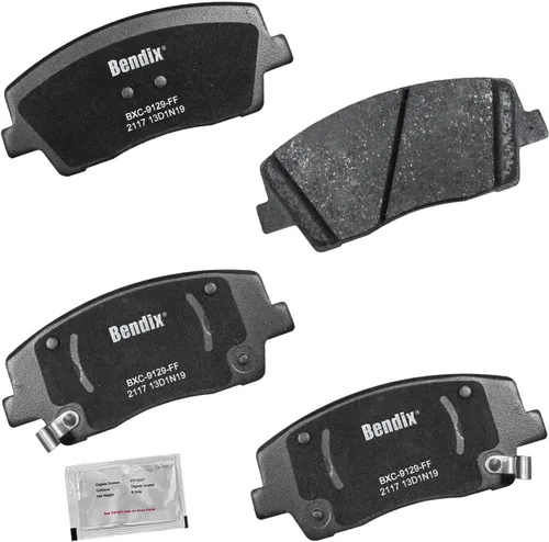 Vista 403 de Pastillas de freno delanteras semi-metálicas Bendix Priority1 CFM1774 para Ford Transit 2019-2017, Transit-150 2021-2015, Transit-250 2021-2015