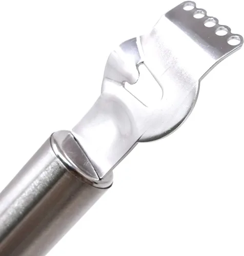 Vista 6 de Honbay 1PCS Acero Inoxidable Limón Zester Rallador Naranja Citrus Peeler Herramienta para Cocina