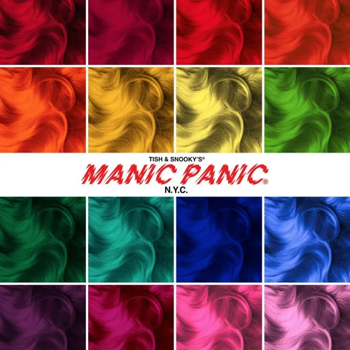 Vista 93 de Manic Panic - Crema clásica para teñir los cabellos de color naranja psicodélico y estilo atardecer. Fórmula semi-permanente.