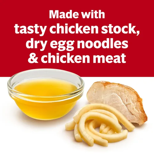 Vista 5 de Campbell's - Sopa condensada de fideos con pollo tamaño familiar, lata de 22.4 onzas