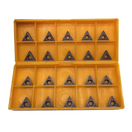 Vista 9 de 40 piezas CCMT09T304/CCMT32.51 TCMT110204/21.51 insertos de torneado de carburo, CCMT/TCMT insertos de repuesto de torno CNC multicapa para torno