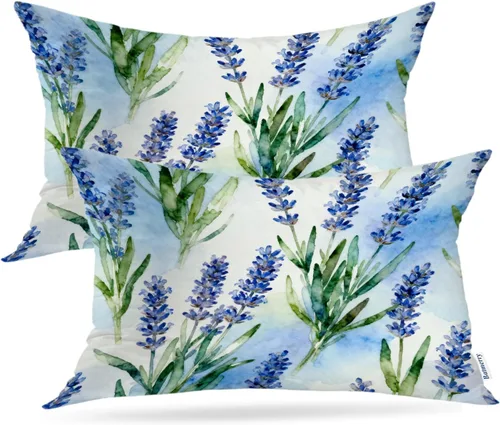 Vista 53 de Batmerry Ancient Egyptian Symbols Throw Pillow Covers, Rich in Hieroglyphics Decorative Pillow Covers Digital Printing Blended Fabric for Couch Sofa