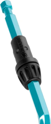 Vista 3 de Gardena combisystem - Azada de empuje y tracción GARDEX: accesorio de jardín para trabajos de suelo como camas de deshierbe y caminos, 5.5 in