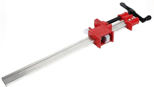 BESSEY Abrazadera IBEAM24, 24 In. Heavy Duty IBEAM, Rojo/Plata