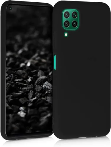 Vista 8 de kwmobile Funda compatible con Huawei P40 Lite - Funda protectora de silicona TPU suave y delgada - Arctic Night