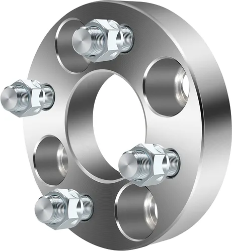 Vista 9 de ECCPP 4 espaciadores de rueda de 0.157 x 3.937 in, 4 lengüetas de 1 pulgada (0.984 in), 4 x 100 a 4 x 100 para Chevrolet Aveo 2004-2011