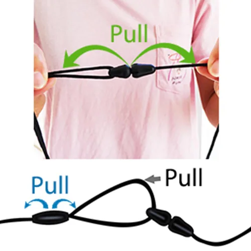 Vista 5 de Collar sensorial para masticar, collar masticable de silicona de color Rinbow para entrenamiento y desarrollo, collar para masticar para niños