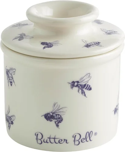 Vista 8 de Butter Bell - La olla original Butter Bell de L Tremain, un recipiente de cerámica francesa de encimera para mantener mantequilla untable