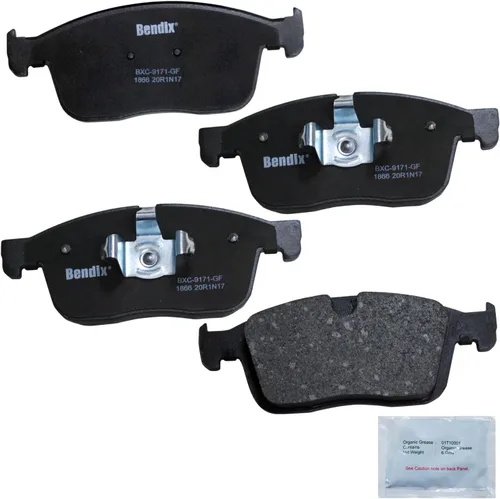 Vista 26 de Pastillas de freno delanteras semi-metálicas Bendix Priority1 CFM1774 para Ford Transit 2019-2017, Transit-150 2021-2015, Transit-250 2021-2015