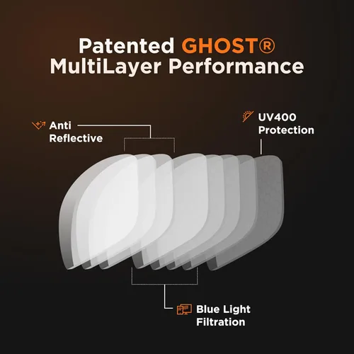 Vista 5 de Horus X • Blue Light Glasses Men Women Blue Light Blocking Glasses for Screen Anti-Fatigue Eye Migraine Gaming Glasses V3