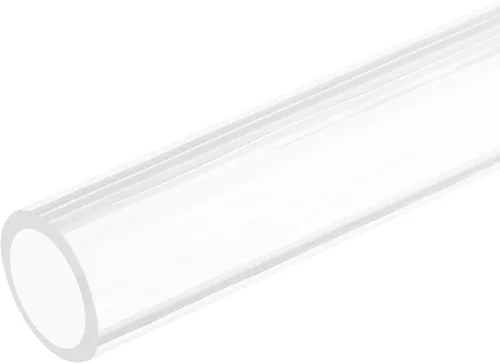 Vista 29 de MECCANIXITY Tubo de plástico rígido redondo transparente de acrílico 2 mm ID 4 mm OD 305 mm (12 ") para lámparas y linternas, sistema