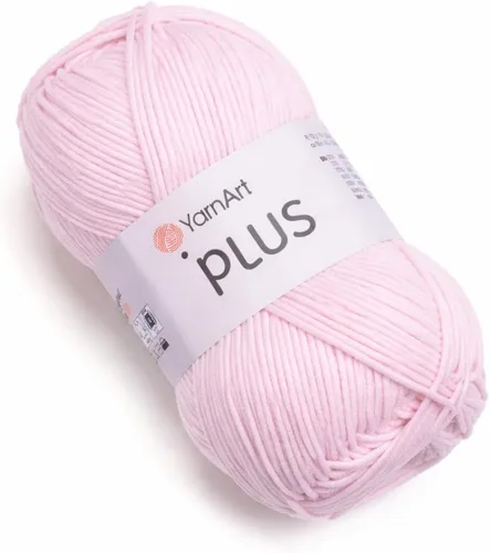 Vista 40 de YarnArt Jeans Plus - Hilo de mezcla de algodón suave, 100g (3.5 onzas), 160m (174 yardas), 55% algodón, 45% acrílico, grosor medio #4, ideal