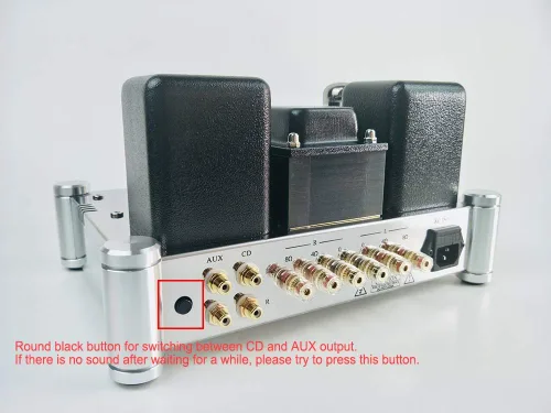 Vista 8 de Amplificador de Tubo Estéreo de Audio Hi-Fi A10 EL34 Clase A de Extremo Único