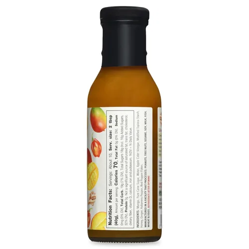 Vista 2 de Fischer & Wieser Salsa habanero de mango y jengibre, 15.1 onzas (paquete de 2)