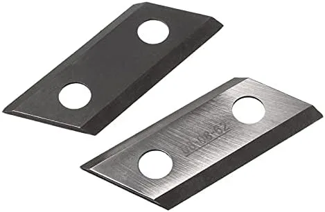 Vista 5 de 2 unids/set metal jardín trituradora cuchillas cortadores Set para Eco ES1600 para McCulloch MCS2001