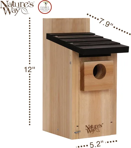 Vista 2 de Wild Wings WWCH3 Cedro Blue Bird Box House