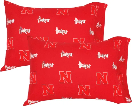 Vista 47 de College Covers Everything Comfy Arkansas Razorbacks - Par de fundas de almohada, estándar, 20 x 30 pulgadas, incluye 2 fundas de almohada