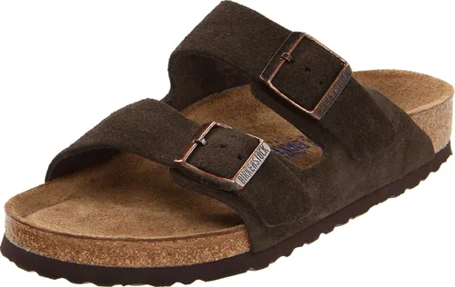 Vista 148 de Birkenstock Sandalias unisex Arizona con plantilla suave para adultos Negro (black Oiled Leather)