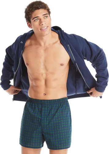Vista 5 de Hanes Men's Big Tartan Boxers-Multiple Packs and