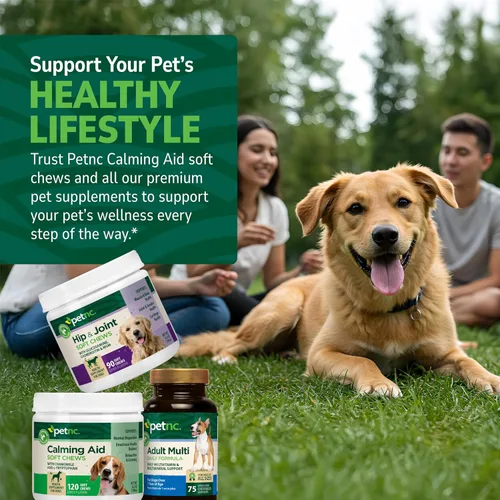 Vista 7 de Petnc Calming Aid - Masticables suaves para perros (120 unidades), para perros, ayuda a promover la calma y la relajación, masticables calmantes