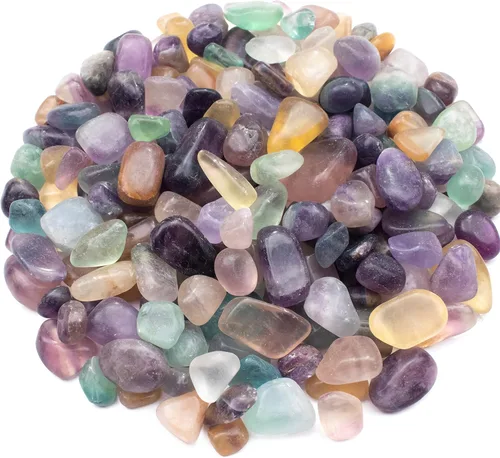 Vista 13 de Crocon Piedra de sangre de lujo de 1 libra, piedras y cristales a granel de más de 2000 quilates, kit de cristal natural para curación de Reiki