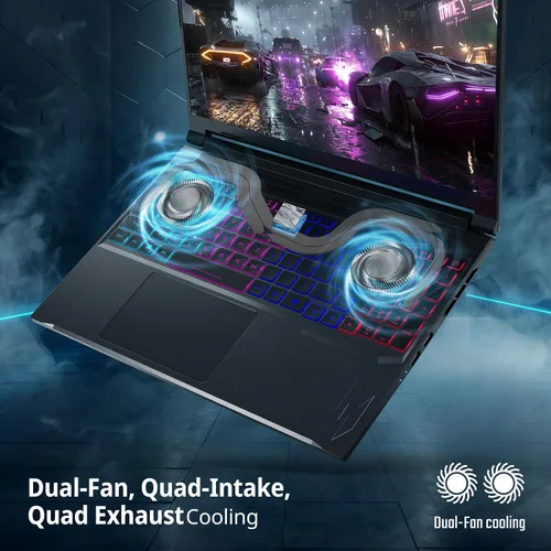 Vista 9 de Acer Nitro V 16S AI Copilot+ PC Gaming Laptop, Ryzen AI 7 350 16GB RAM 1TB HD RTX 5060
