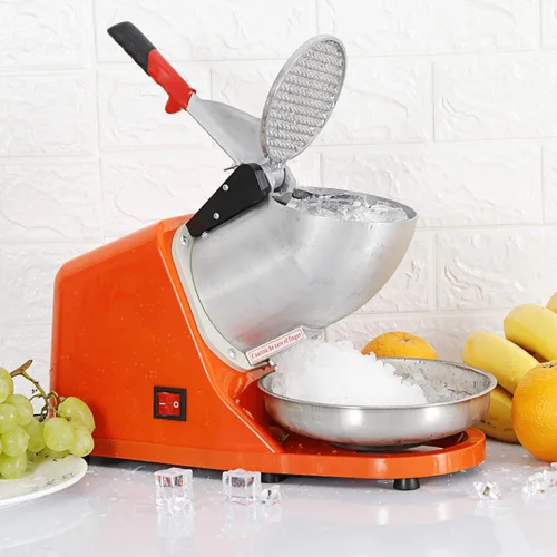Smartxchoices Máquina de afeitar eléctrica de hielo para uso comercial en el hogar, 143 libras, hoja de acero inoxidable de 300 W