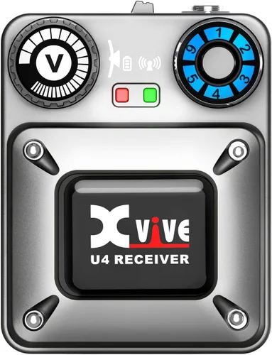 Vista 8 de Xvive Sistema de monitor intrauditivo inalámbrico U4 con transmisor y receptor (un receptor y un transmisor)