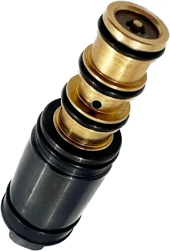 Vista 2 de FainWan Válvula solenoide de control del compresor de CA de la condición del aire del coche compatible con Yaris 1.5L 04-18/Yaris R: 2016