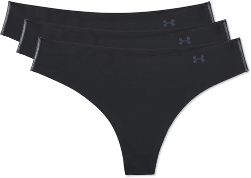 Vista 4 de Under Armour Women's Pure Stretch Thong Underwear, 3-Pack