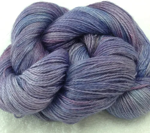 Vista 8 de Mariquita #552 - Hilo de peso para dedos, color alpaca/Tencel, 400 yardas por 3.53 oz #552 Kiddie Pool
