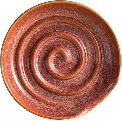 Vista 2 de Soporte para cuchara para estufa, soporte de cuchara de cerámica para encimera, soporte de cuchara grande para espátula, cuchara de café, cuna