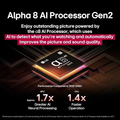 Vista 3 de LG televisor inteligente OLED AI 4K serie B5 de 55 pulgadas con Dolby Atmos, Dolby Vision, HDR10, Super Escalado AI 4K, Modo Cinemático, Wow