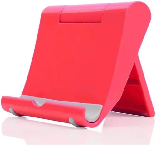 Vista 10 de Soporte para teléfono celular para escritorio, soporte plegable para teléfono celular, soporte para tablet para escritorio, soporte para teléfono