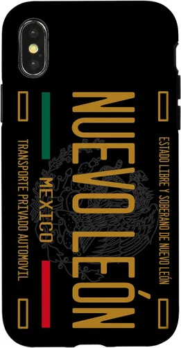 Vista 5 de Neoleonés Nuevo Leon License Plate Phone Case for iPhone 17
