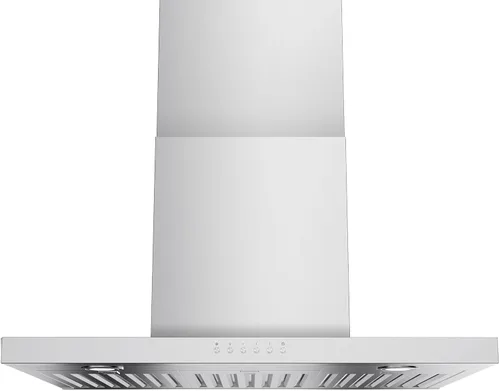 ONEEON 30" Range Hood - 900 CFM Stainless Steel Wall Mount Kitchen Exhaust with 4 Speed Fan, LED Lights, Push Button, Ultra-thin Body, Chimney Style