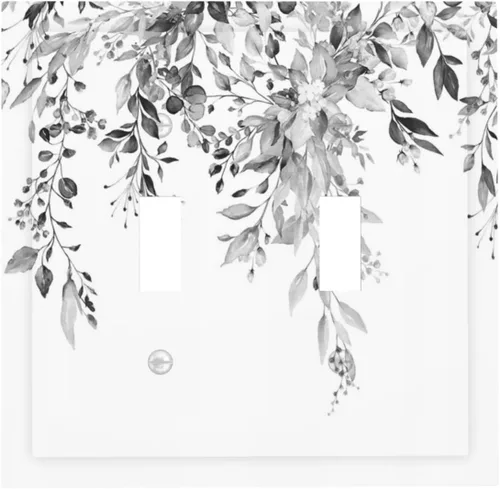 Vista 84 de Abstracto de Lujo Azul Dorado con Brillo de Mármol 1 Gang Cubiertas de Tomacorrientes Dúplex Decorativas Cubiertas de Interruptores de Luz