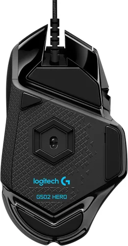 Vista 6 de Logitech G502 Lightspeed - Mouse inalámbrico para juegos, Negro
