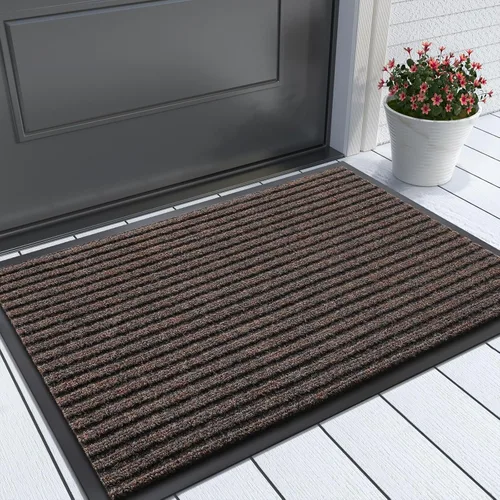 Vista 74 de Yimobra Tapetes de bienvenida para puerta delantera, 29.5 x 17 pulgadas, resistente, impermeable, para puerta exterior, entrada exterior