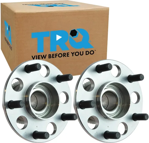 Vista 106 de TRQ Juego de 2 rodamientos de rueda delantera y conjunto de cubo compatible con Tesla 3 2020 Y 2018-2019