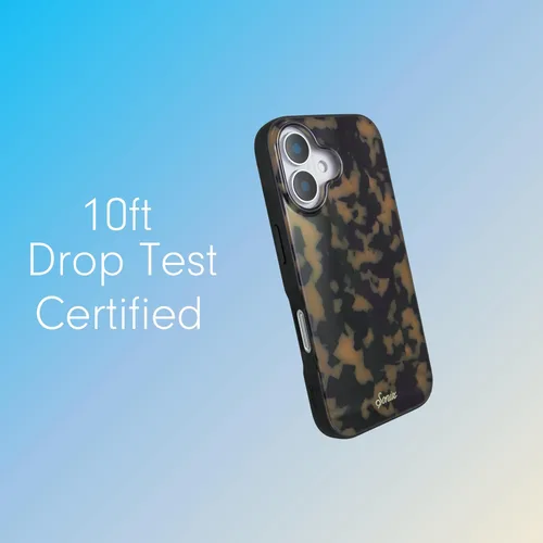 Vista 2 de Sonix Funda para iPhone 17, compatible con MagSafe, probada contra caídas de 10 pies, carey, tortuga marrón