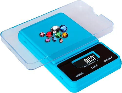 Vista 3 de Weighmax NJ650-Blue Dream Series - Báscula digital de bolsillo, 650 x 0.00 oz, color azul