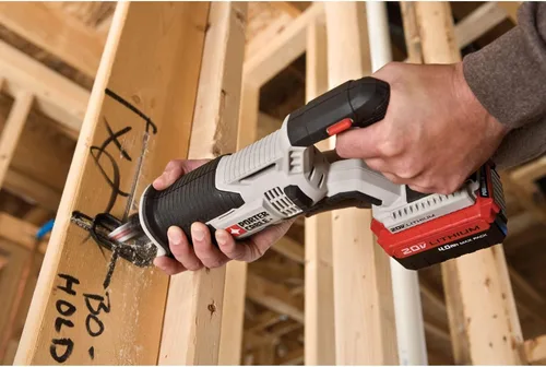 Vista 9 de Sierra de sable oscilatoria MAX Lithium de PORTER CABLE PCC670B, de 20 voltios