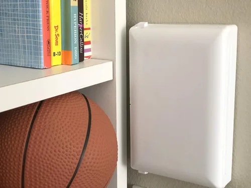 Vista 4 de Cubierta para interruptor de luz para mascotas para decoración moderna Decora Leviton Legrand Rocker, protector de seguridad eléctrico para el hogar