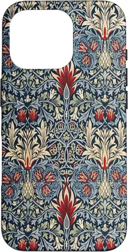 Vista 20 de William Morris Snakeshead Wallpaper Art Deco Nouveau Case for iPhone 16