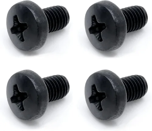 Vista 9 de Tornillos de repuesto ReplacementScrews para placa trasera compatibles con BMW - M5 x 8mm - Acero inoxidable - Óxido negro - Rosca gruesa